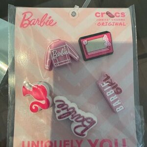 CROCS Barbie Pink Jibbitz Charms Set